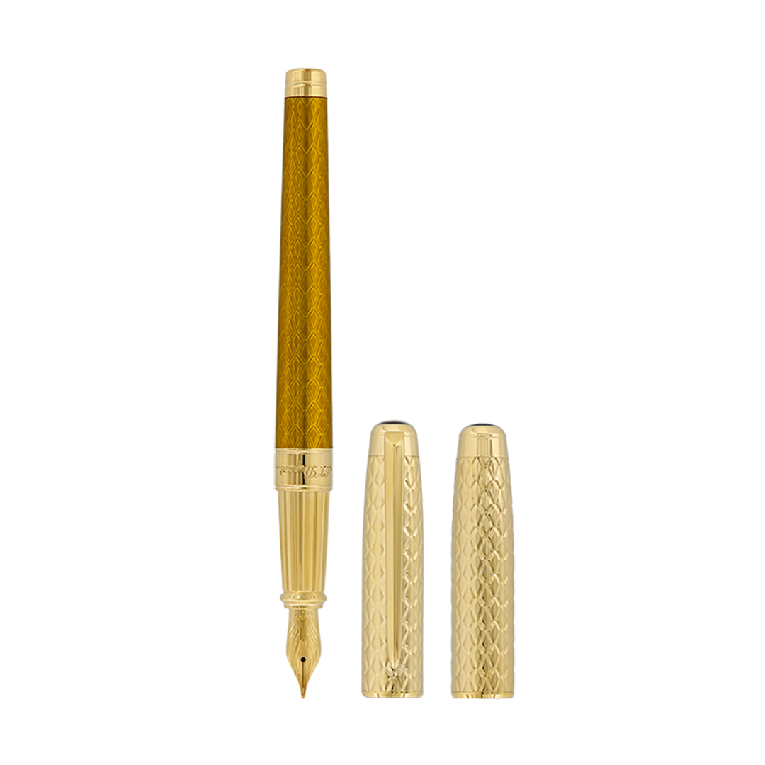 S.T. Dupont Line D Eternity Large Dragon Scales - Fountain Pen