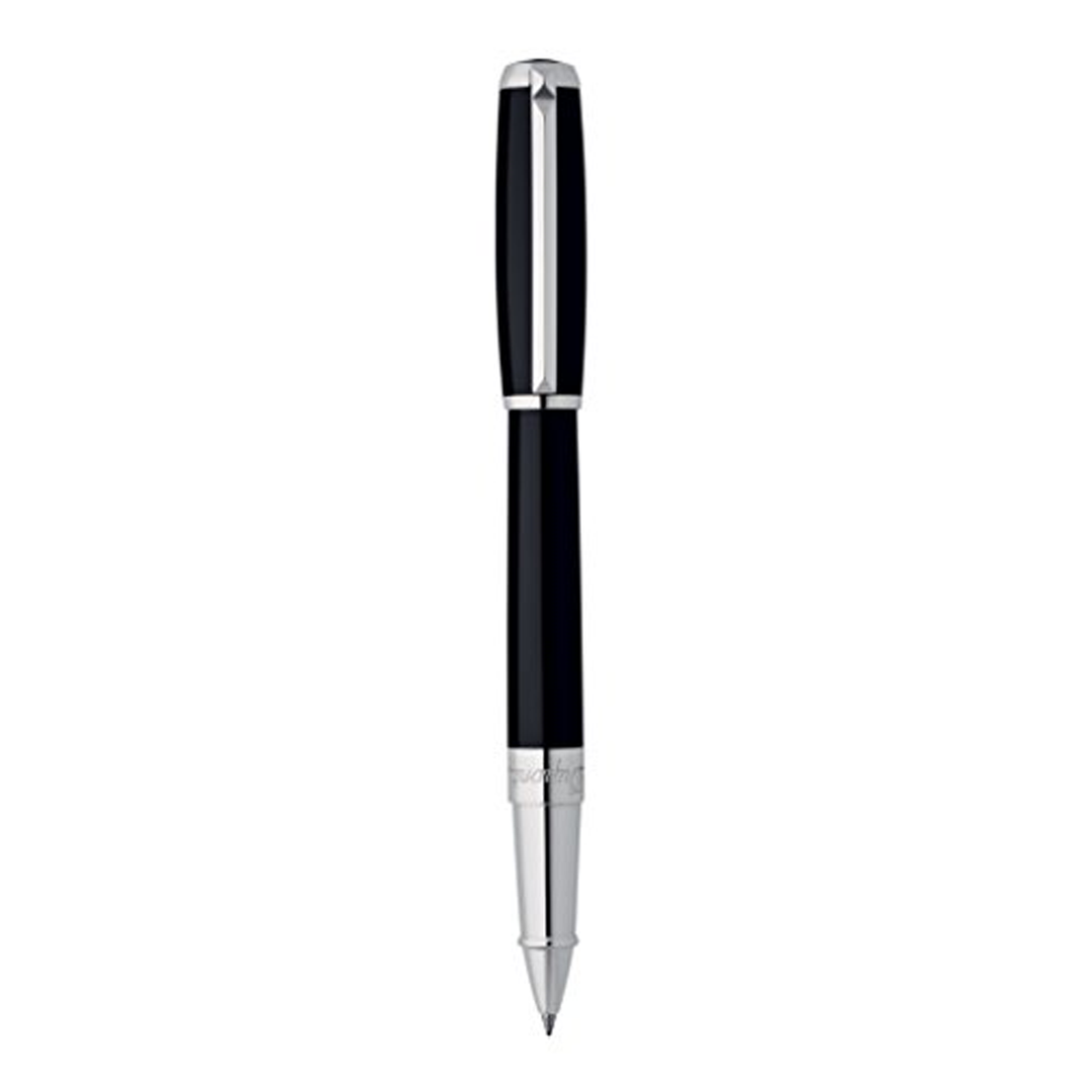 S.T. Dupont Elysee Black &amp; Silver - Rollerball