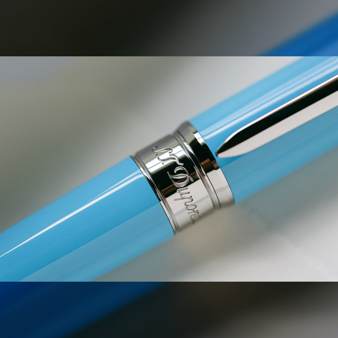 S.T. Dupont Line D Eternity XL Turquoise Natural Lacquer - Rollerball