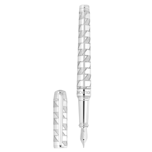 S.T. Dupont Monogram 1872 Eternity XL Palladium - Fountain Pen
