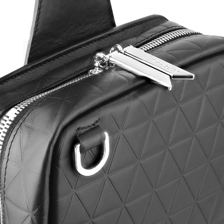 S.T. Dupont Black Firehead Sling Shoulder Bag