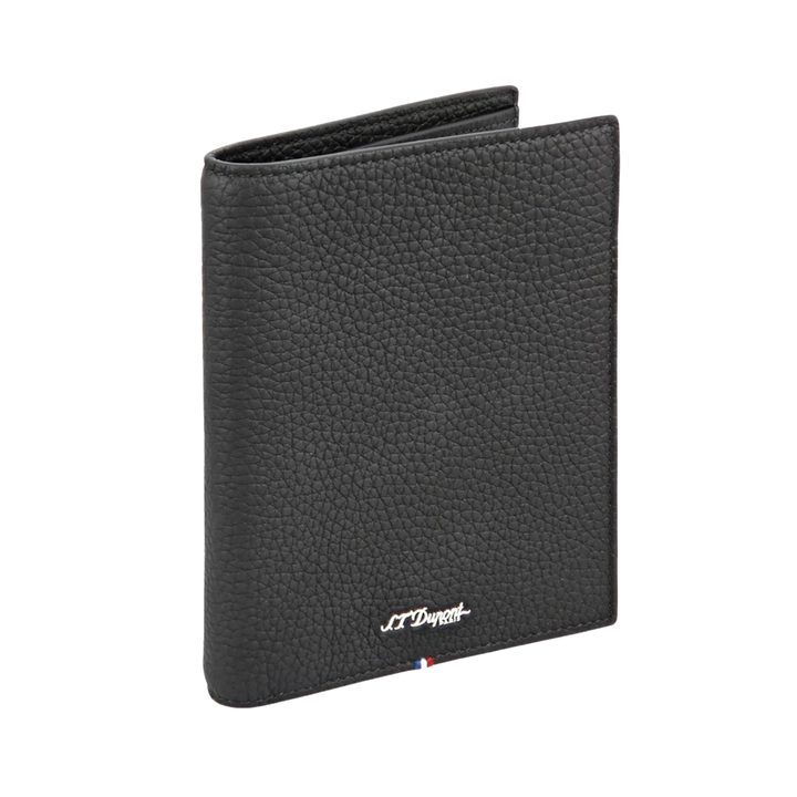 S.T. Dupont Black Grained Neo Capsule 4-Card High Wallet