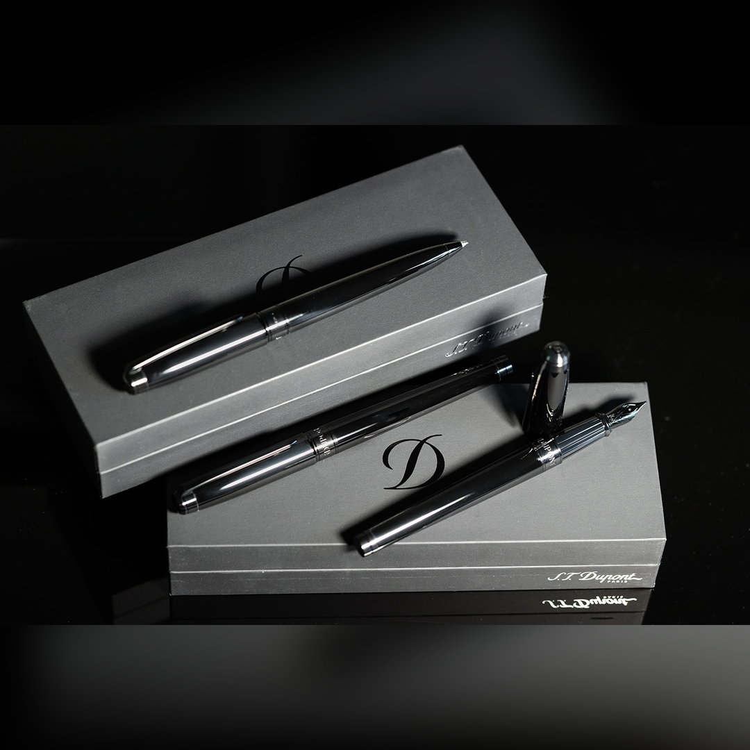 S.T. Dupont Line D Eternity Large Silky Black - Rollerball