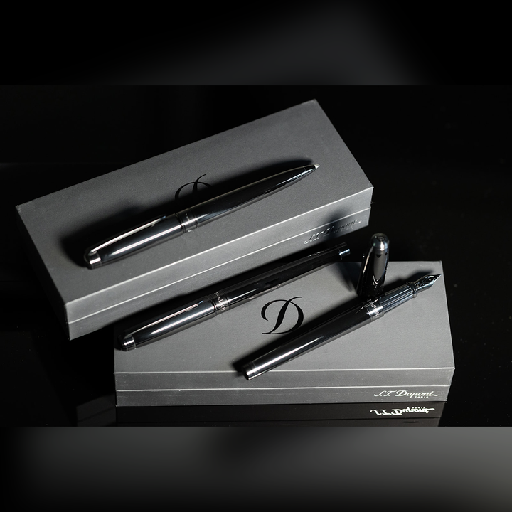 S.T. Dupont Line D Eternity Large Silky Black - Rollerball