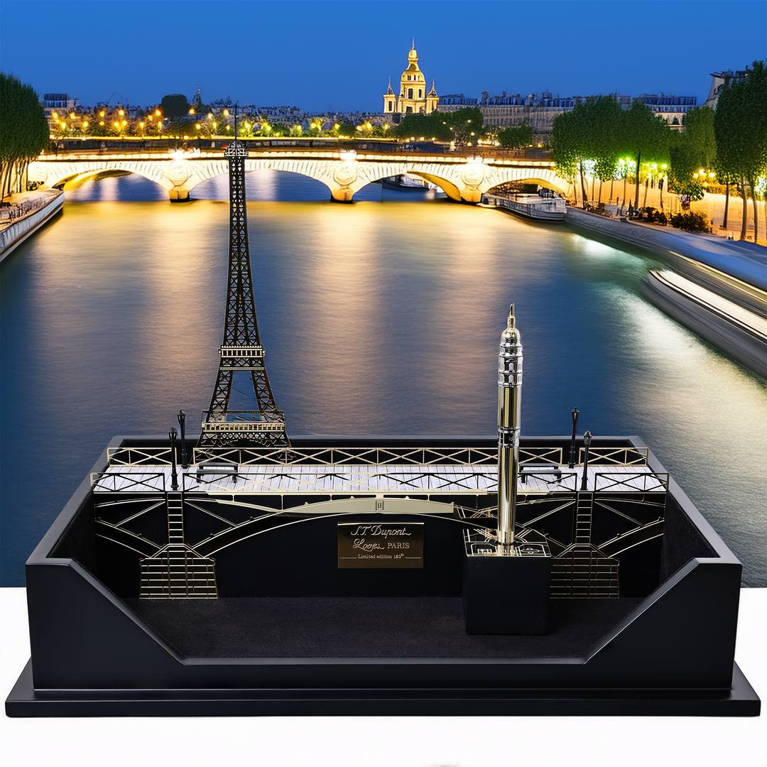 S.T. Dupont Loves Paris Limited Edition Fountain Pen - Rollerball Writing Kit