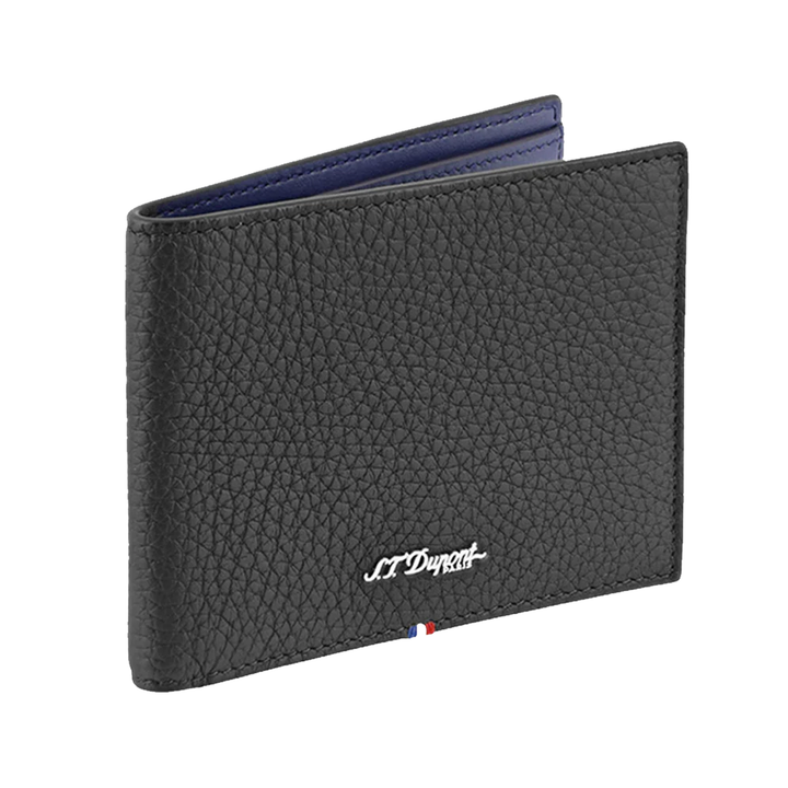 S.T. Dupont Black Grained Neo Capsule 6-Card Wallet