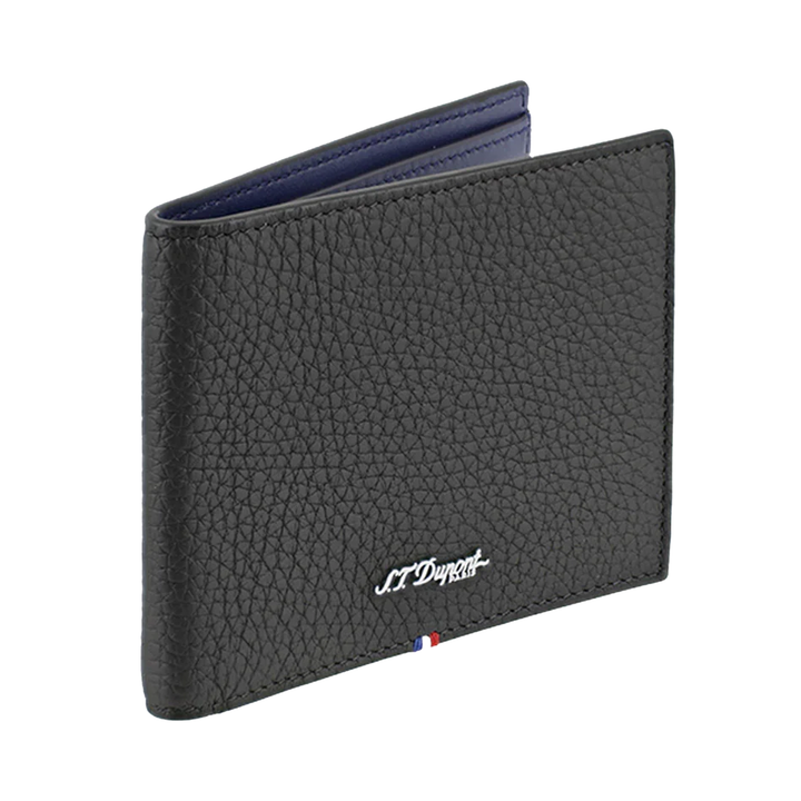 S.T. Dupont Black Grained Neo Capsule 6-Card Wallet