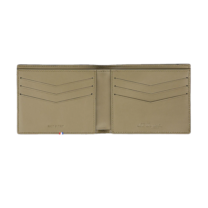 S.T. Dupont Black Grained Neo Capsule 6-Card Wallet