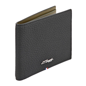 S.T. Dupont Black Grained Neo Capsule 6-Card Wallet