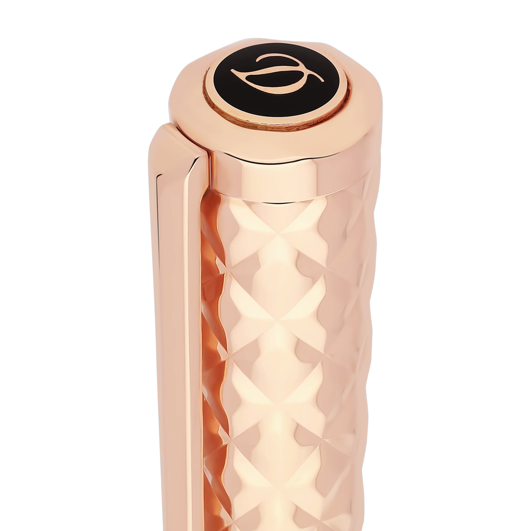 S.T. Dupont New Liberté Fountain Pen - White &amp; Rose Gold