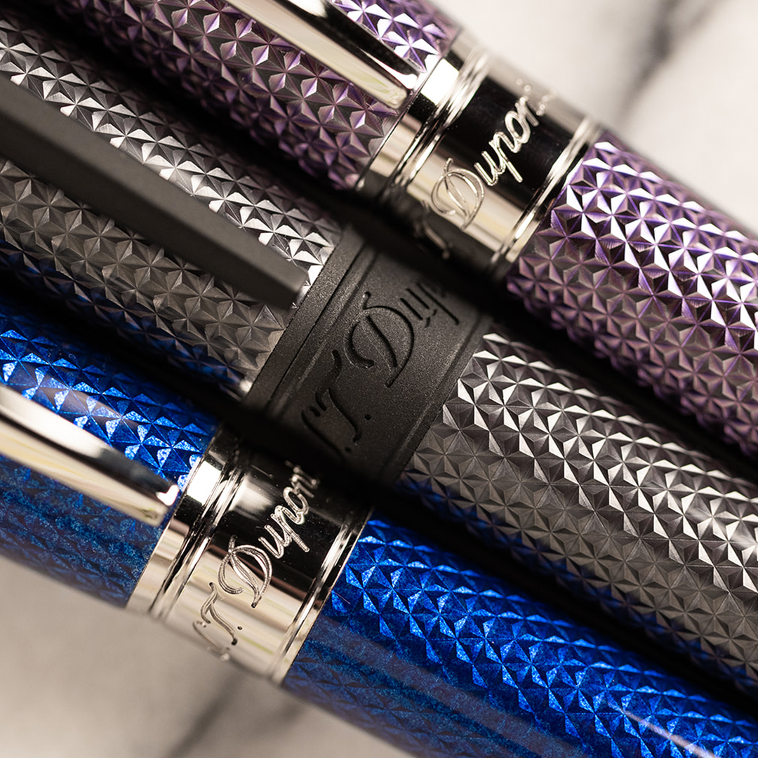 S.T. Dupont Velvet Firehead Guilloche - Rollerball