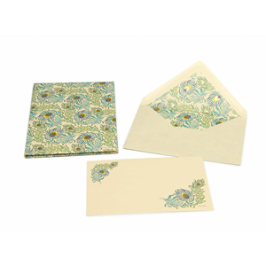 San Lorenzo Peacock Card - Portfolio Small (10ct.)