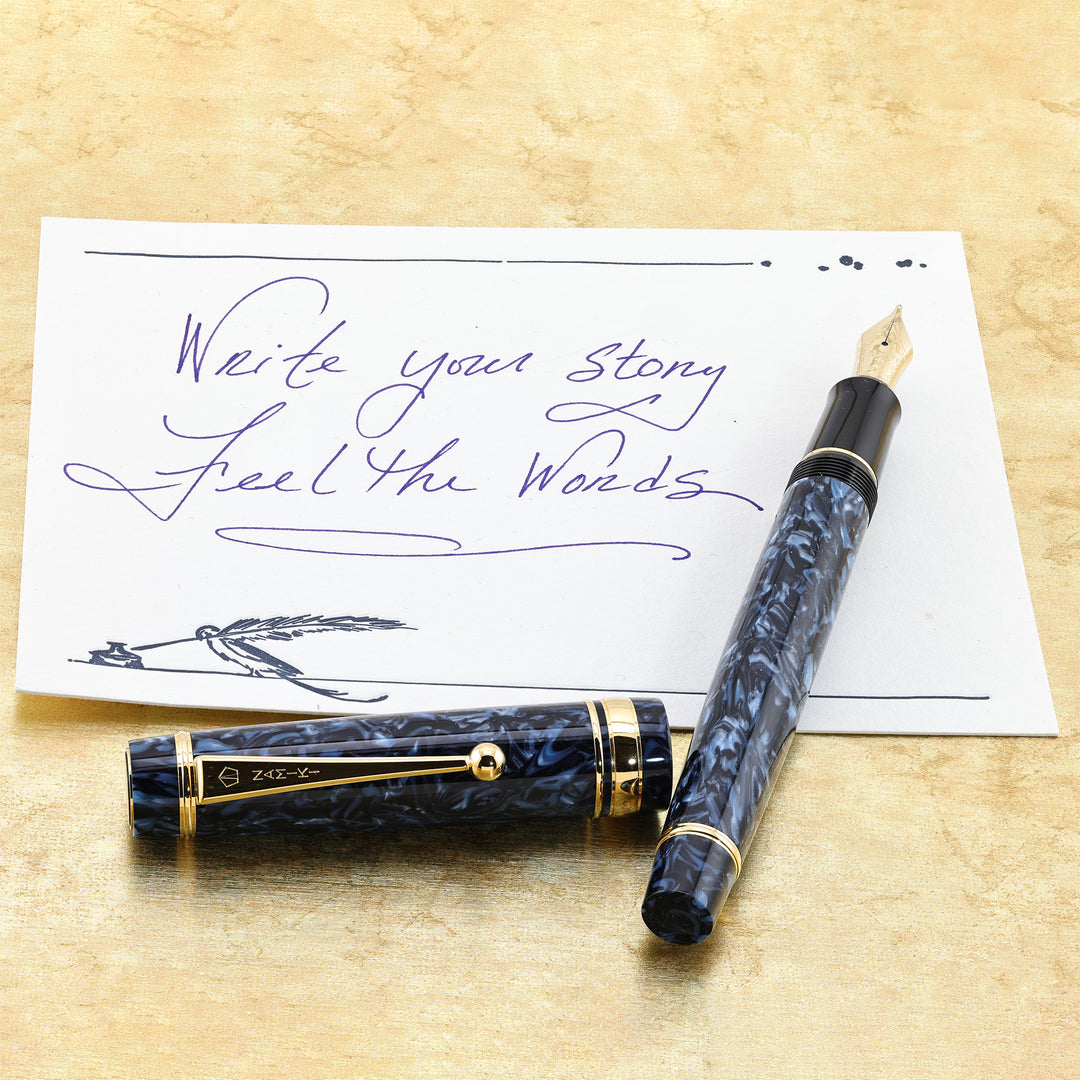 Namiki Sapphire Blue Celluloid