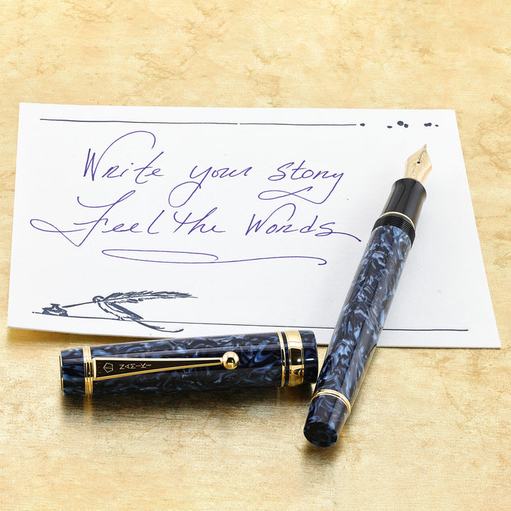 Namiki Sapphire Blue Celluloid