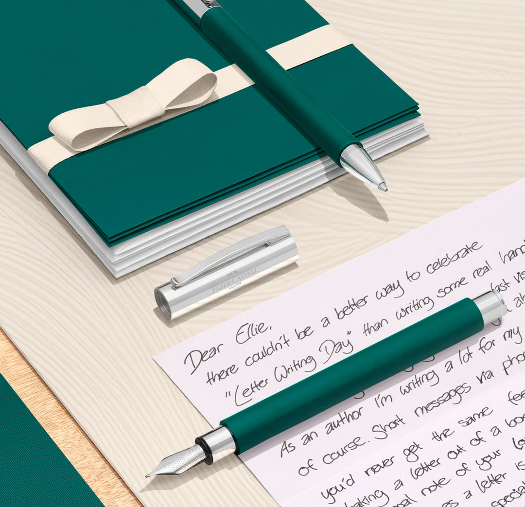 Faber Castell Ambition Soft Teal Fountain Pen