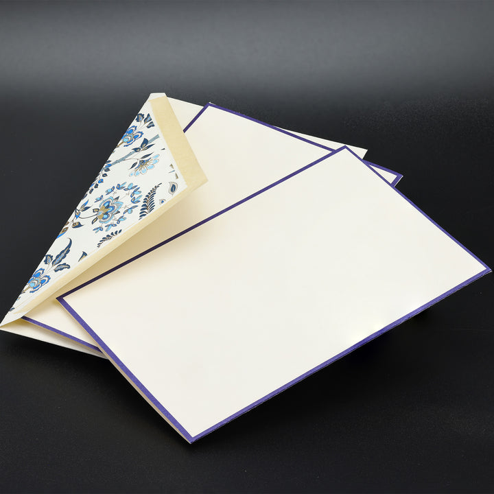 Blue Poppy Folded Cards | Rossi 1931 Italian Stationery
