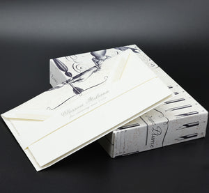 Writing Folded cards and Envelopes 4,5”x 6,7” (10ct.)  | Rossi 1931 Italian Stationery