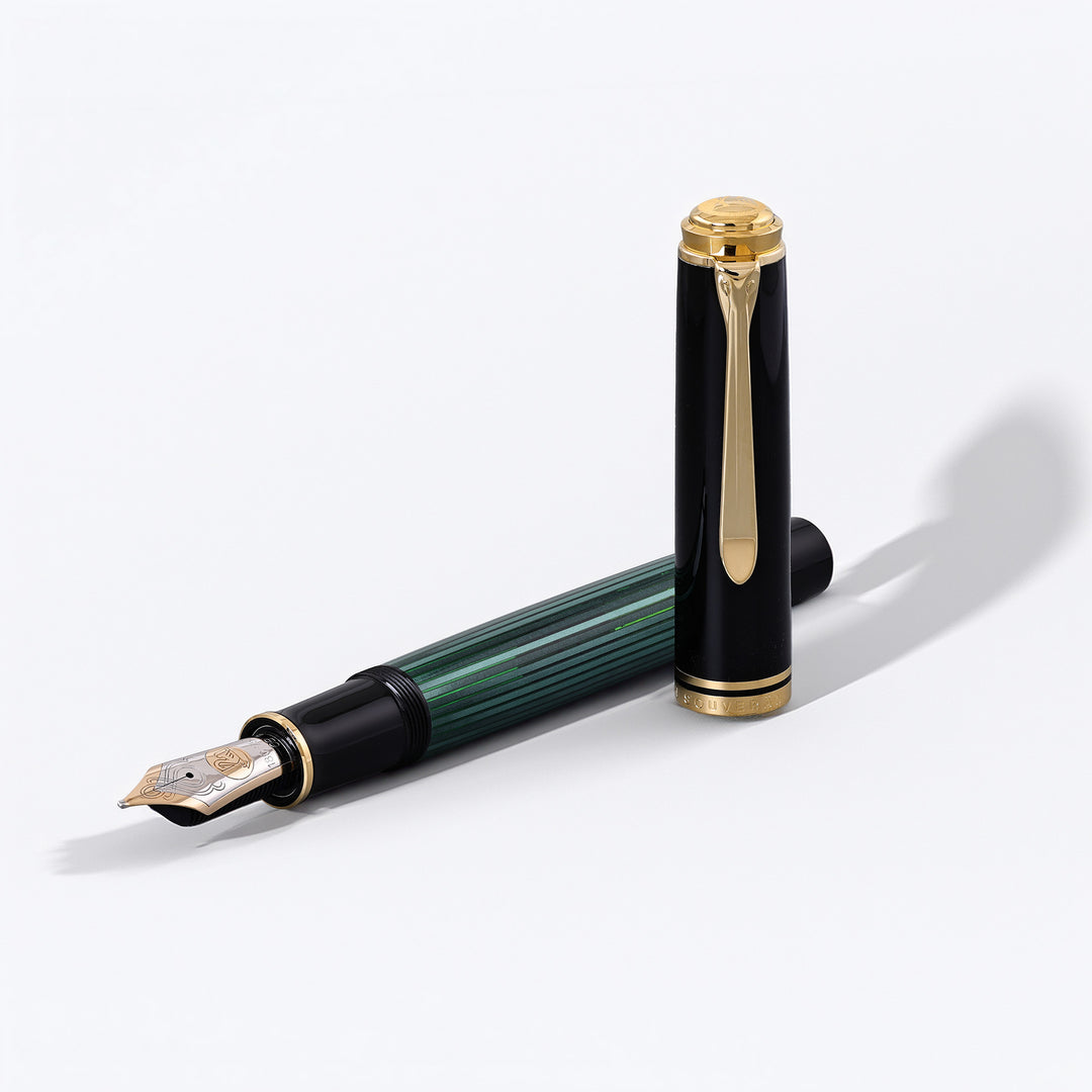 Pelikan Souverän M1000 Green Stripe (Translucent Barrel)