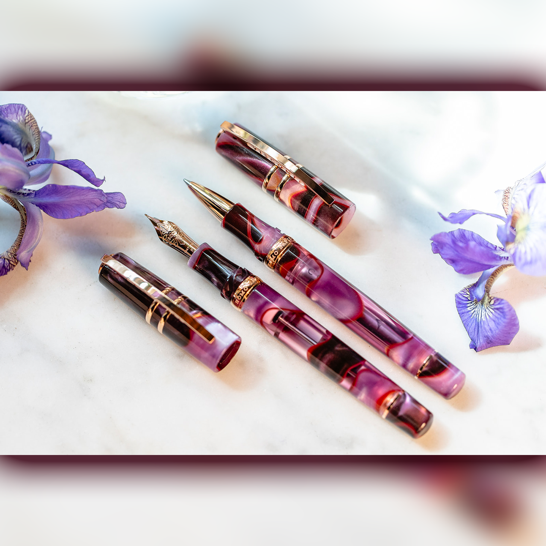 Visconti Homo Sapiens Iris Garden Limited Edition - Rollerball