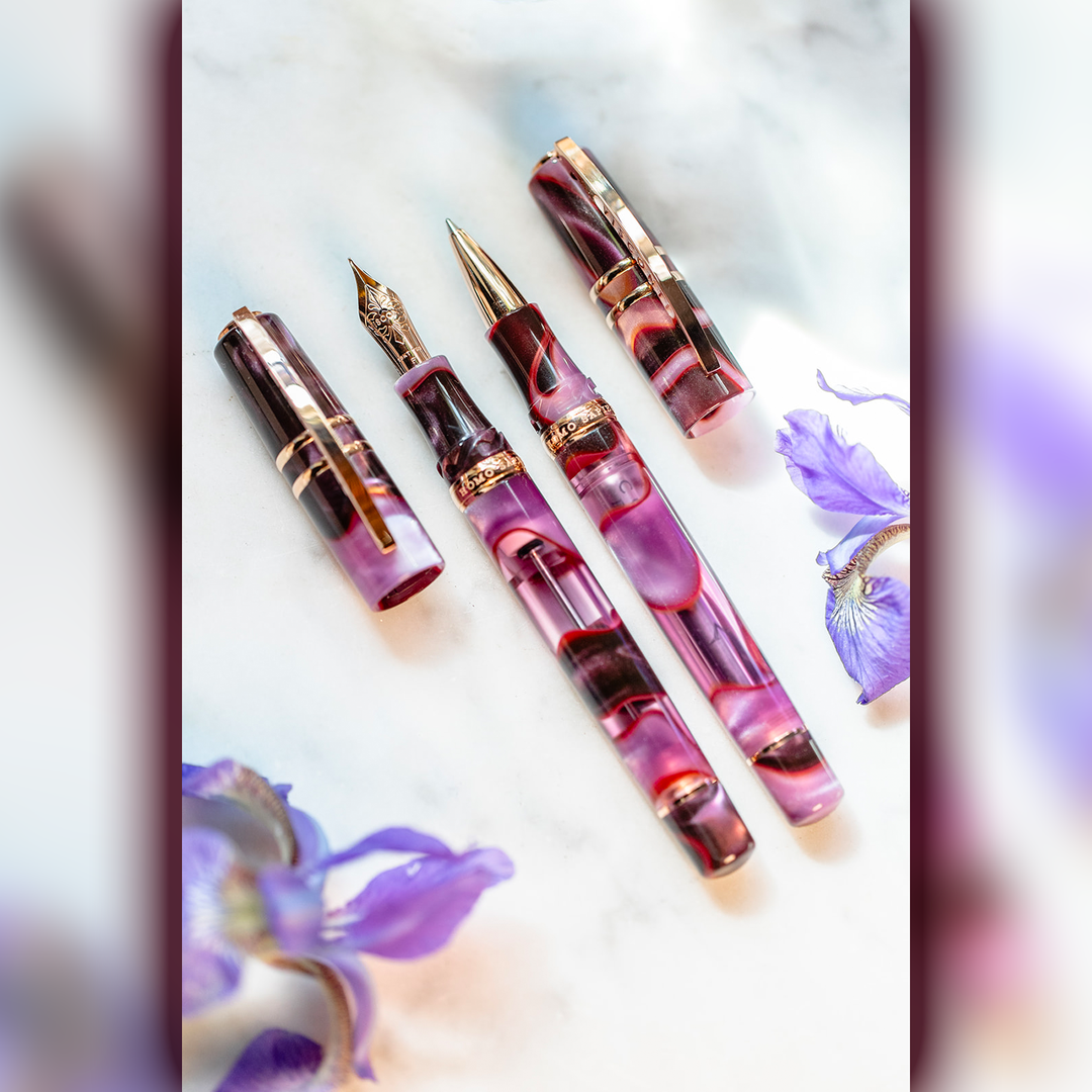 Visconti Homo Sapiens Iris Garden Limited Edition - Rollerball