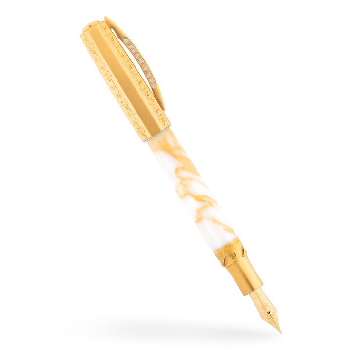 Visconti il Magnifico Calacatta Gold - Fountain Pen