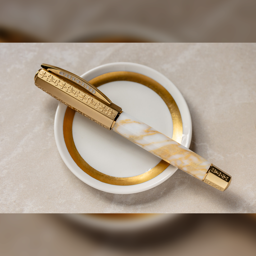 Visconti il Magnifico Calacatta Gold - Rollerball