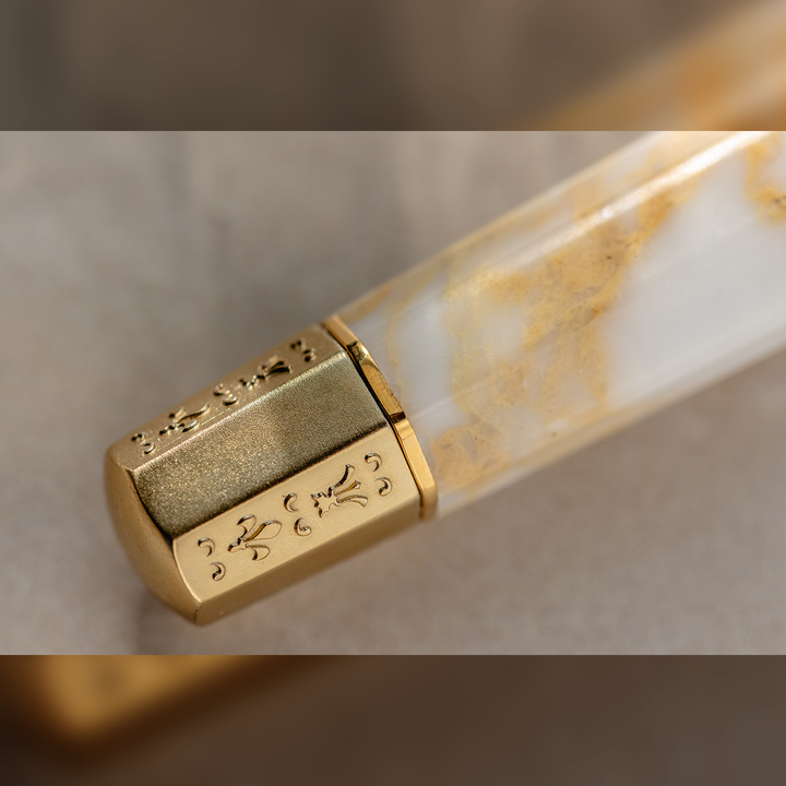 Visconti il Magnifico Calacatta Gold - Fountain Pen