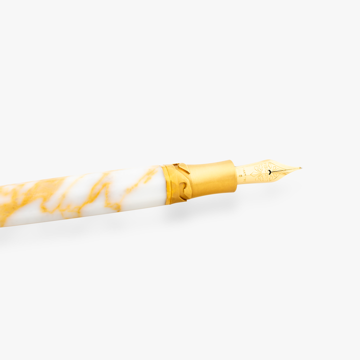 Visconti il Magnifico Calacatta Gold - Fountain Pen