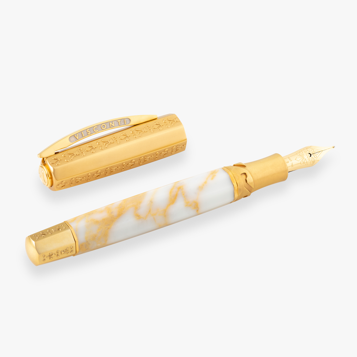 Visconti il Magnifico Calacatta Gold - Fountain Pen