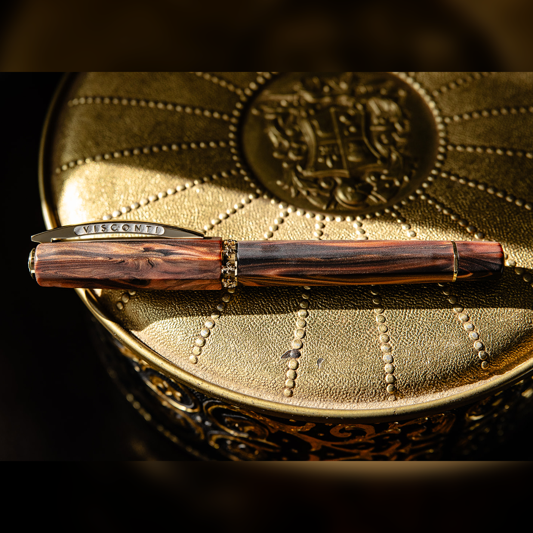Visconti Medici Briarwood - Fountain Pen (14k Nib)