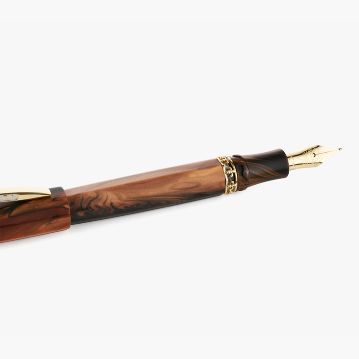 Visconti Medici Briarwood - Fountain Pen (14k Nib)