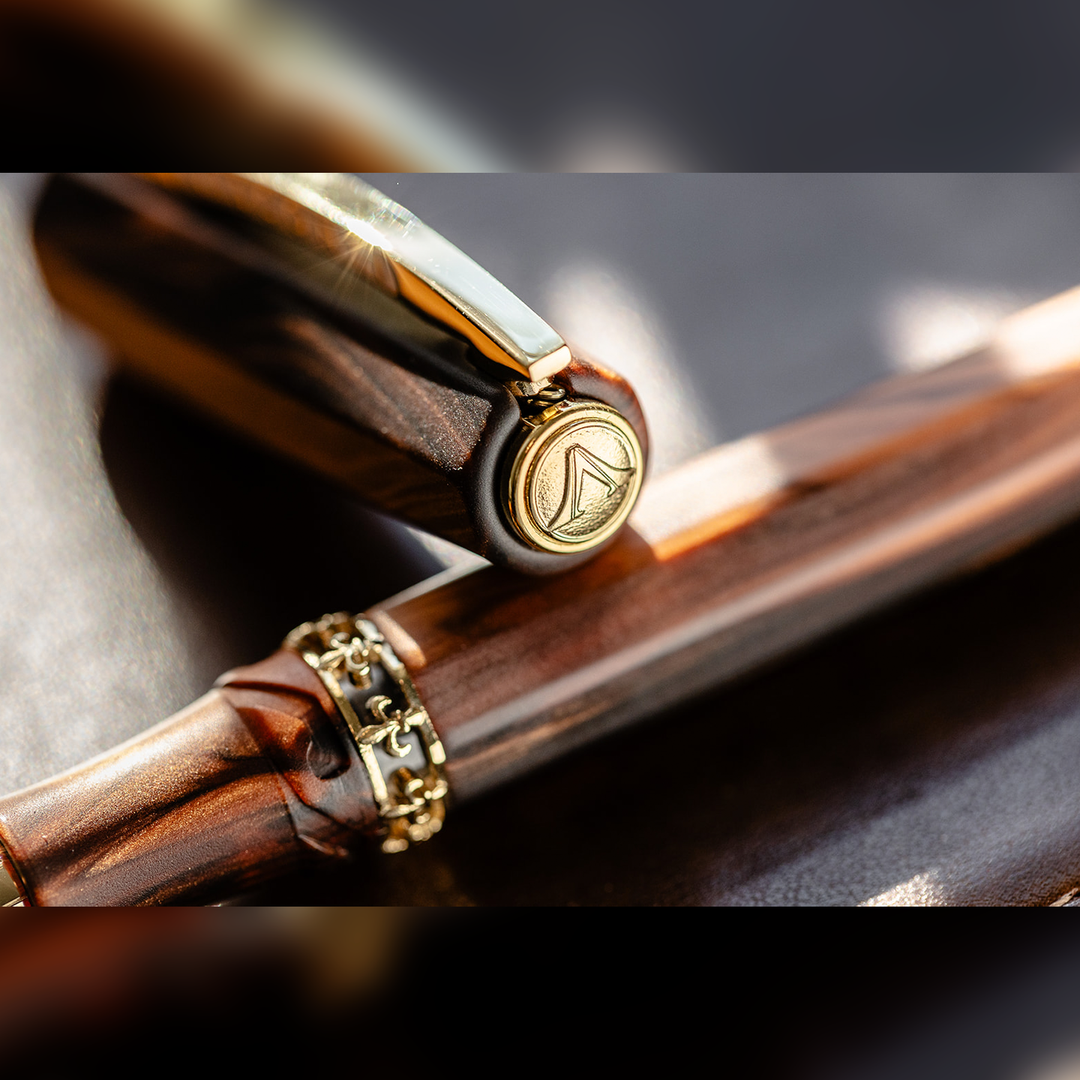 Visconti Medici Briarwood - Fountain Pen (14k Nib)