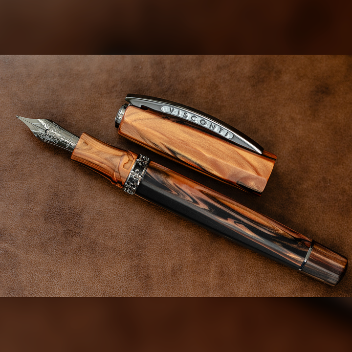 Visconti Medici Briarwood - Fountain Pen (14k Nib)