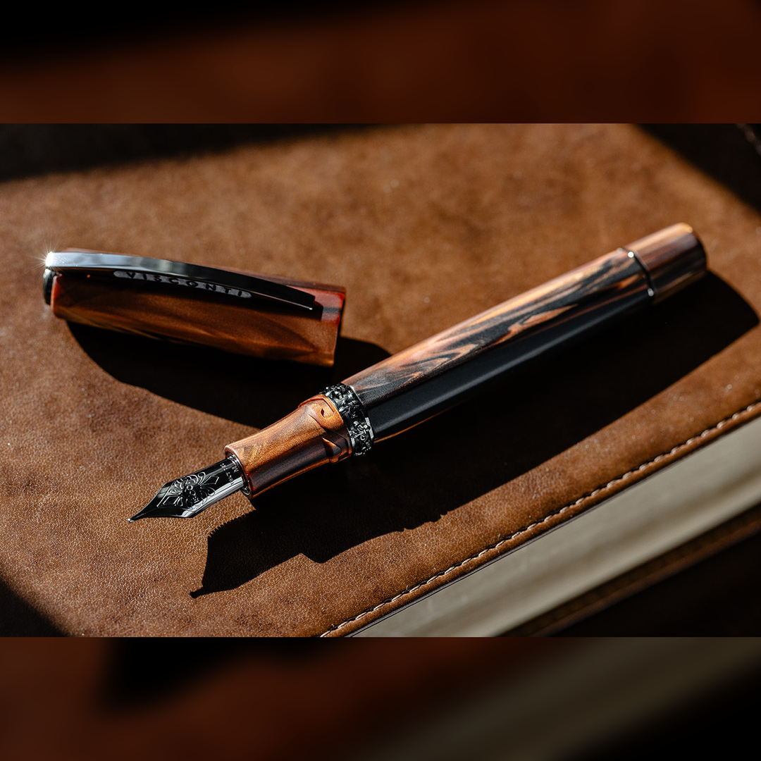 Visconti Medici Briarwood - Fountain Pen (14k Nib)