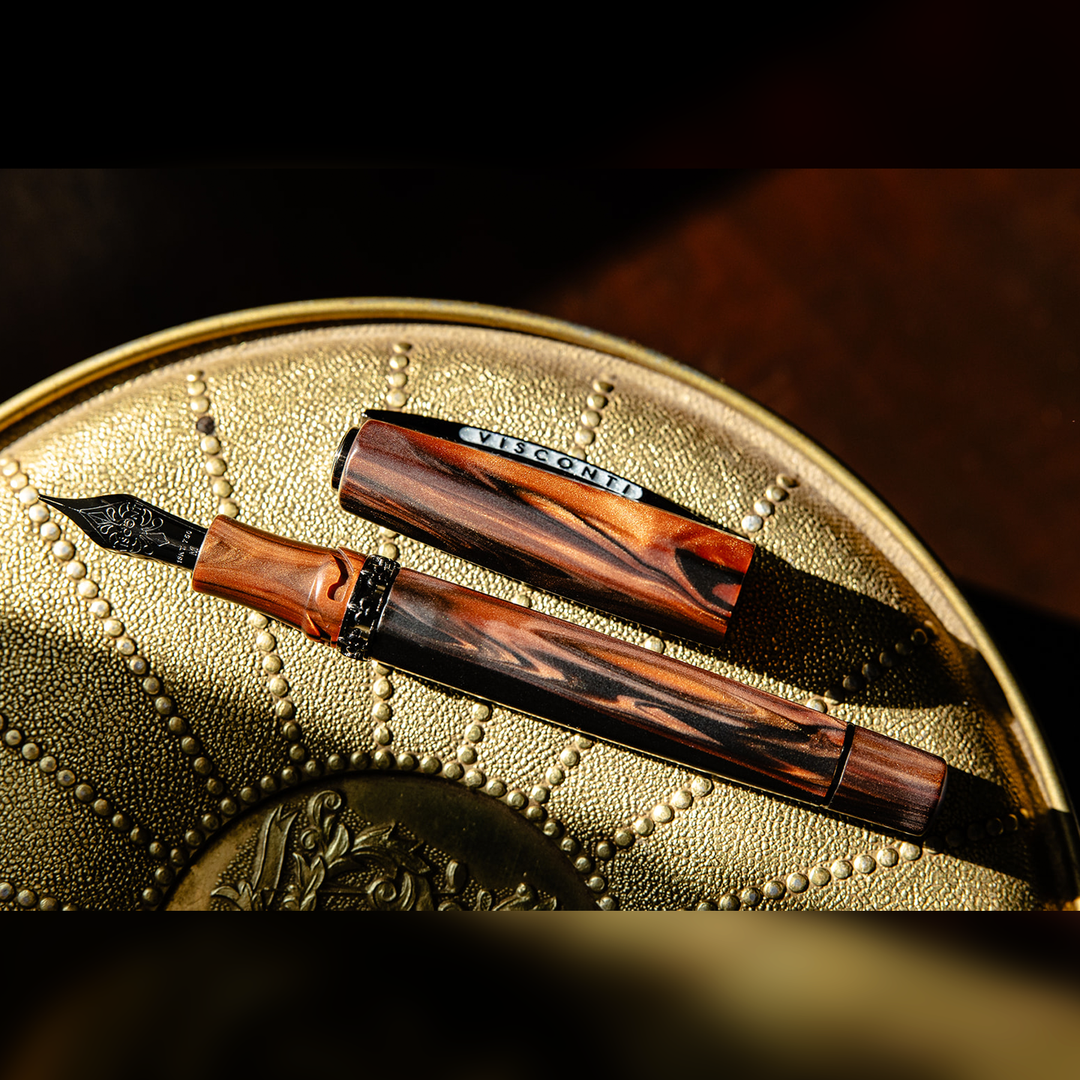 Visconti Medici Briarwood - Fountain Pen (14k Nib)