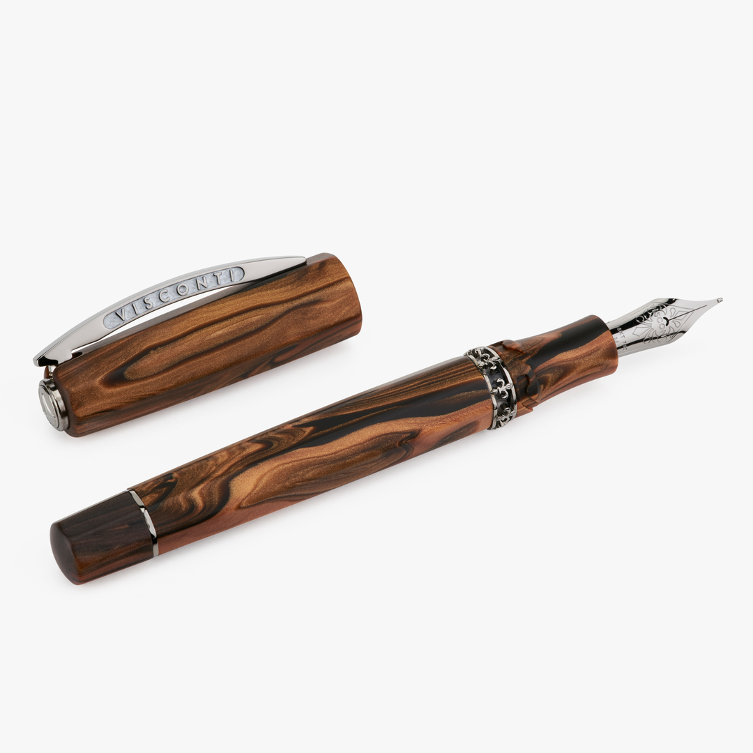 Visconti Medici Briarwood - Fountain Pen (14k Nib)
