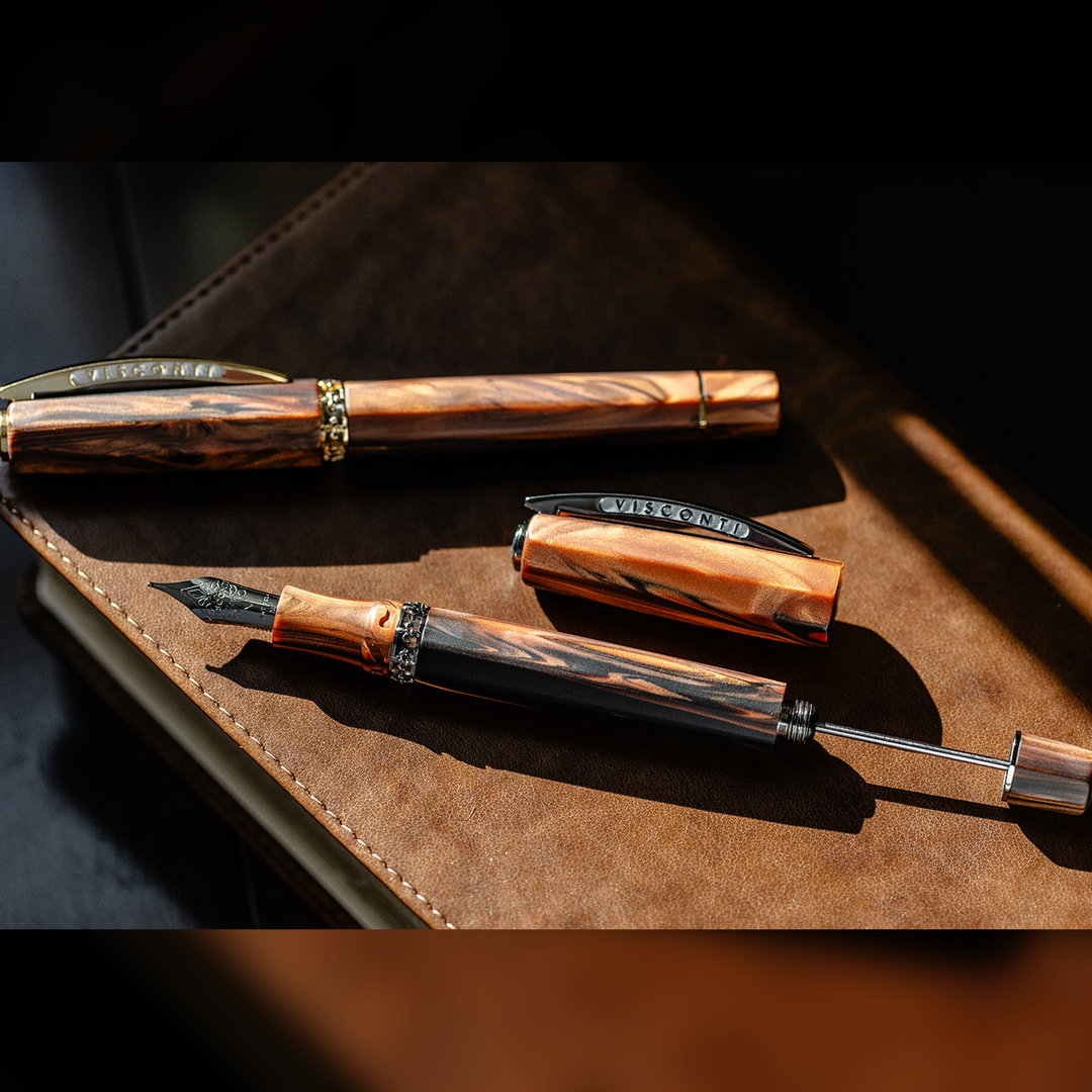 Visconti Medici Briarwood - Fountain Pen (14k Nib)