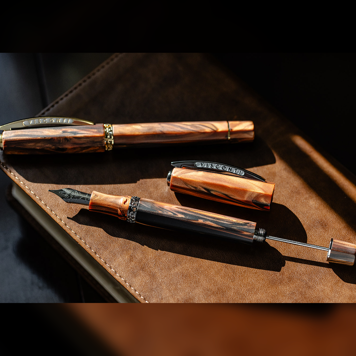Visconti Medici Briarwood - Fountain Pen (14k Nib)