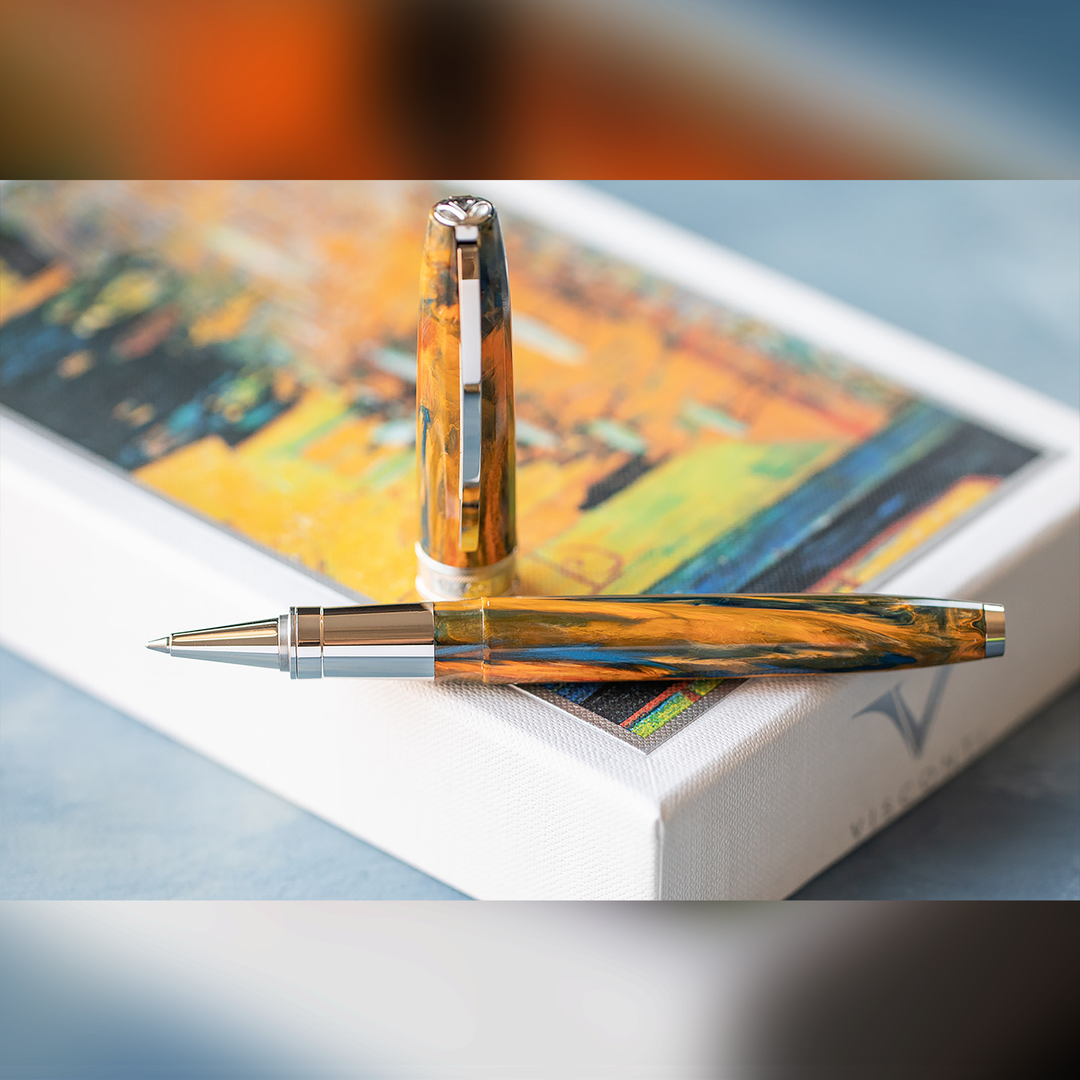 Visconti Van Gogh Café Terrace at Night - Rollerball Pen