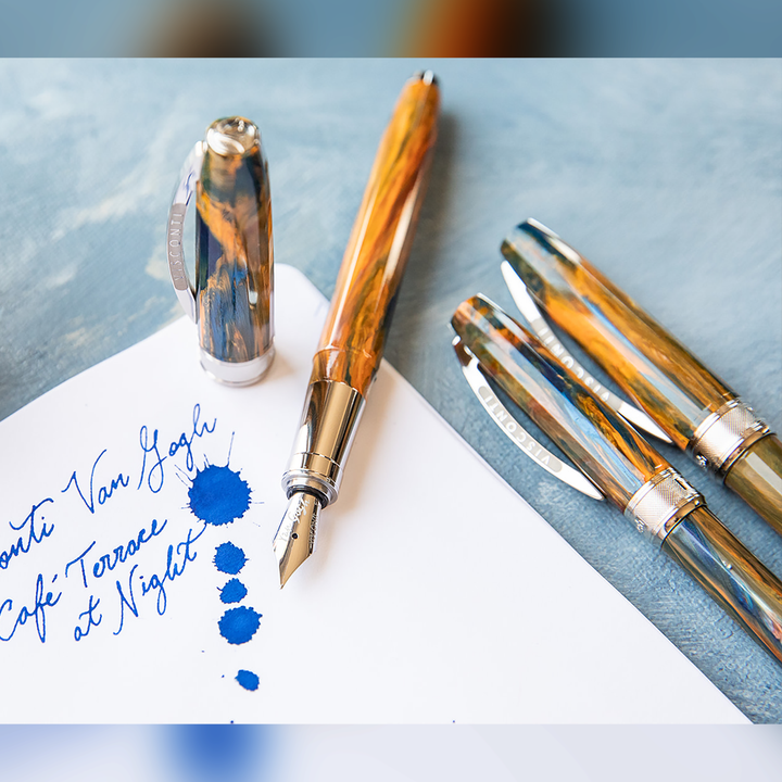Visconti Van Gogh Café Terrace at Night - Fountain Pen