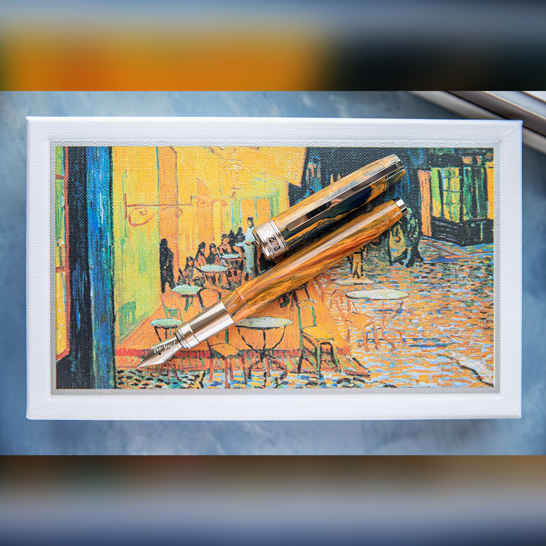 Visconti Van Gogh Café Terrace at Night - Fountain Pen