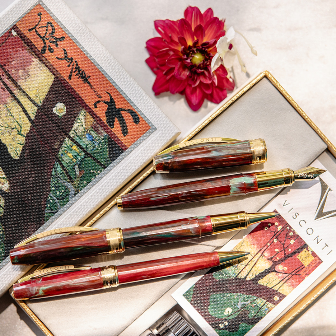 Visconti Van Gogh Flowering Plum Orchard - Rollerball