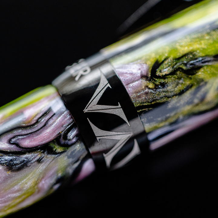 Visconti Voyager Mariposa Fountain Pen in Malachite