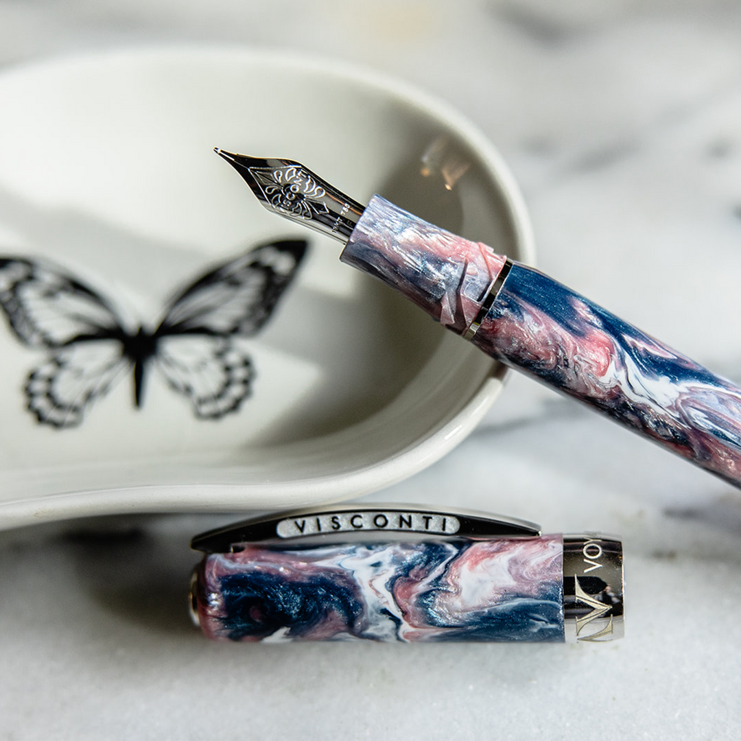 Visconti Voyager Mariposa Fountain Pen - Painted Beauty