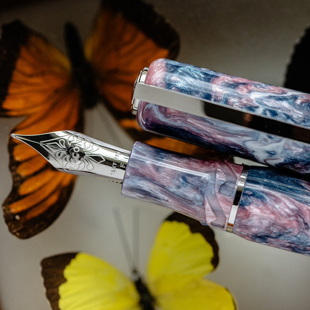 Visconti Voyager Mariposa Fountain Pen - Painted Beauty