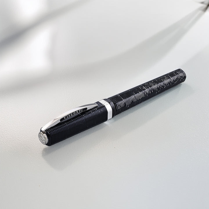 Visconti Wall Street Black Rollerball Pen