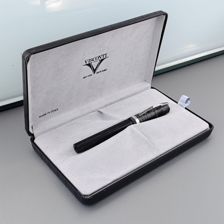 Visconti Wall Street Black Rollerball Pen