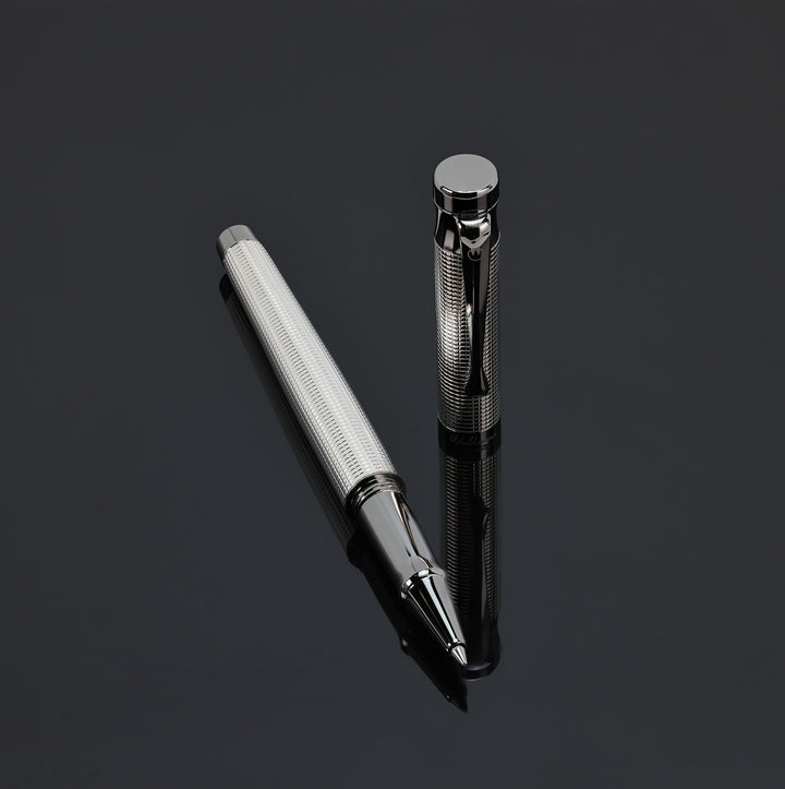 Waldmann Tango Rollerball - Square Pattern PVD