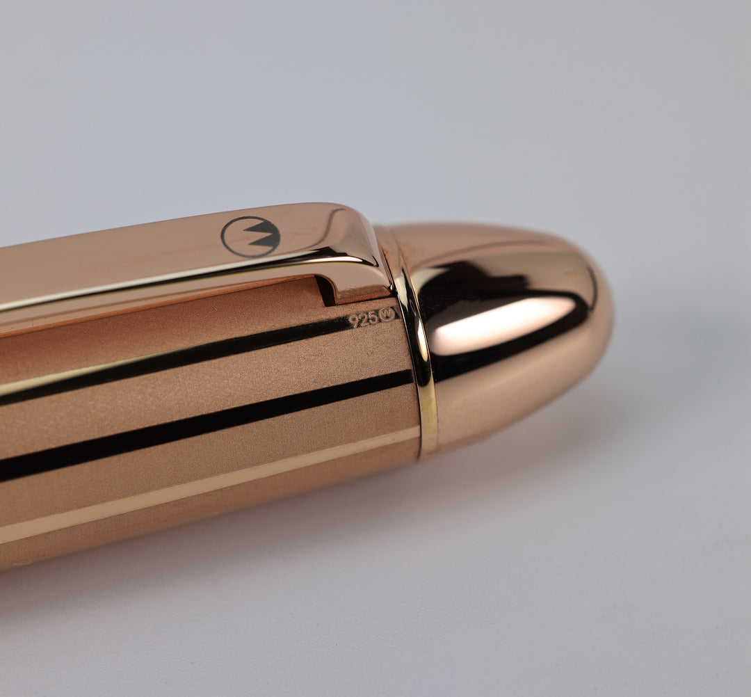 Waldmann Précieux Fountain Pen - Frosted Lines - Steel