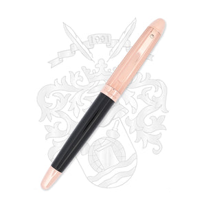 Waldmann Précieux Fountain Pen - Frosted Lines - Steel